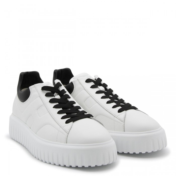 WHITE AND BLACK LEATHER... 2
