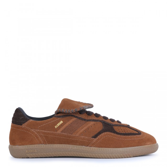 TOBACCO SUEDE SNEAKERS
