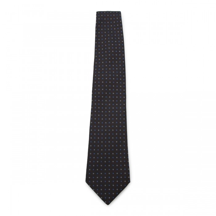BROWN SILK TIE