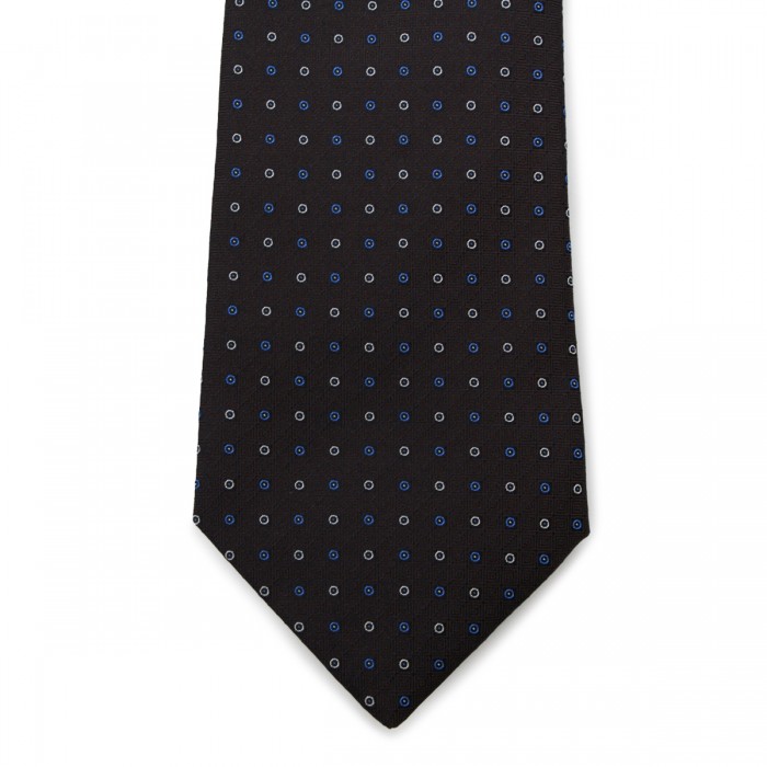 BROWN SILK TIE 2