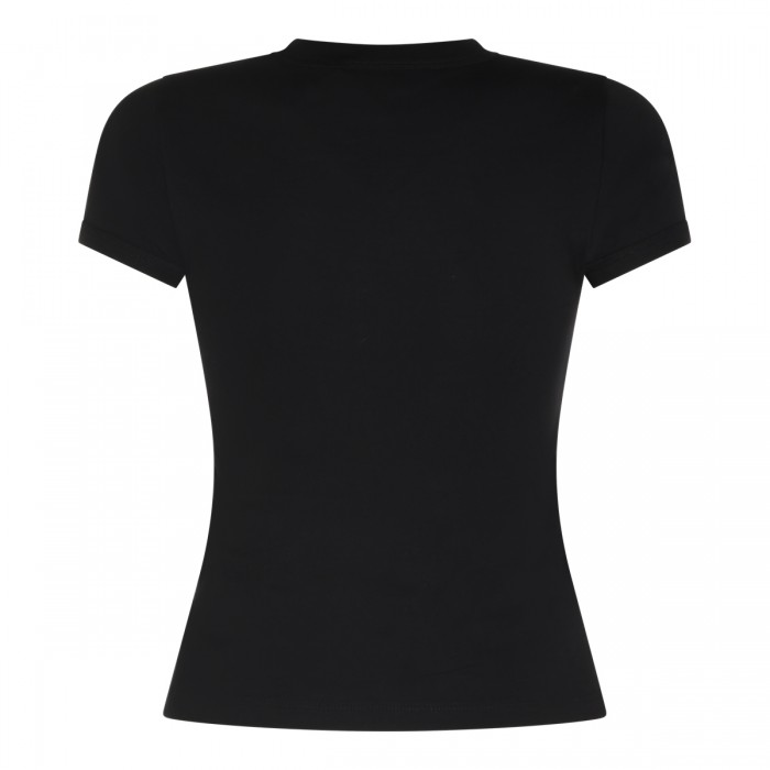 BLACK COTTON T-SHIRT 2