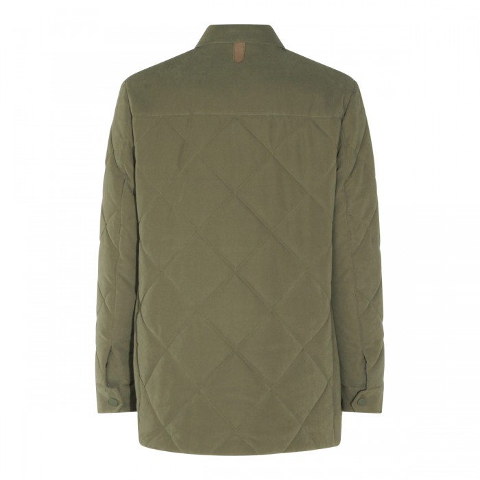 OLIVE PADDED DOWN JACKET 2