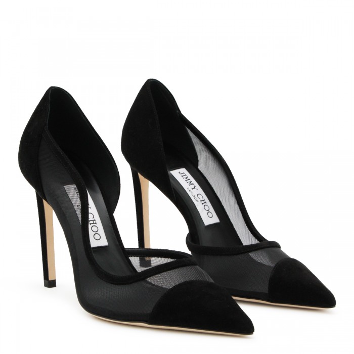 BLACK SUEDE AND MESH... 2