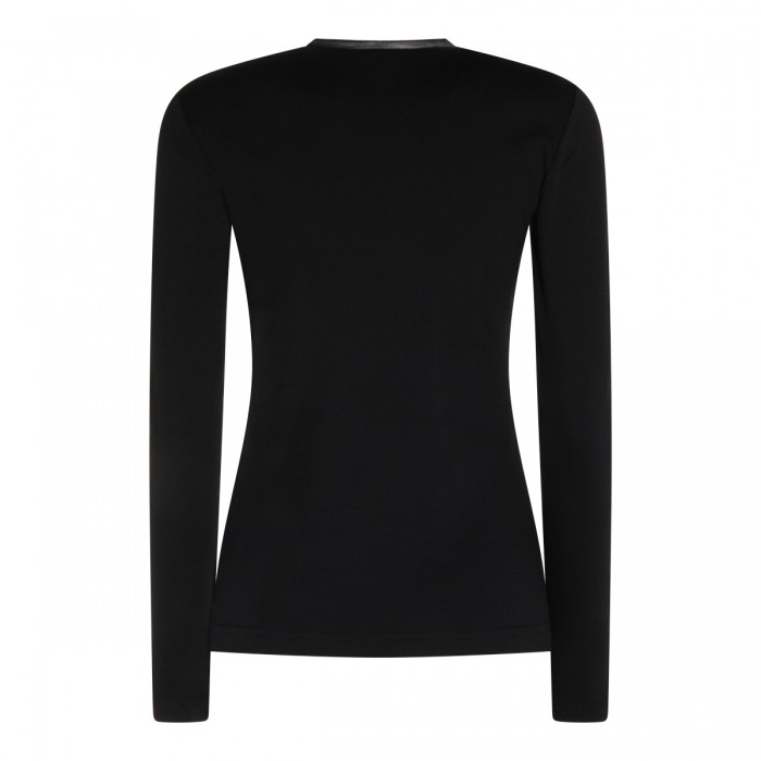 DARK BLUE COTTON T-SHIRT 2