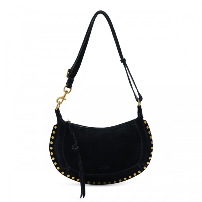 BLACK SUEDE OSKAN CROSSBODY...