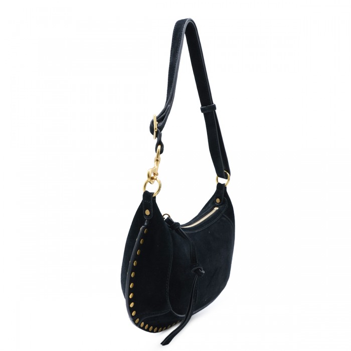 BLACK SUEDE OSKAN CROSSBODY... 2