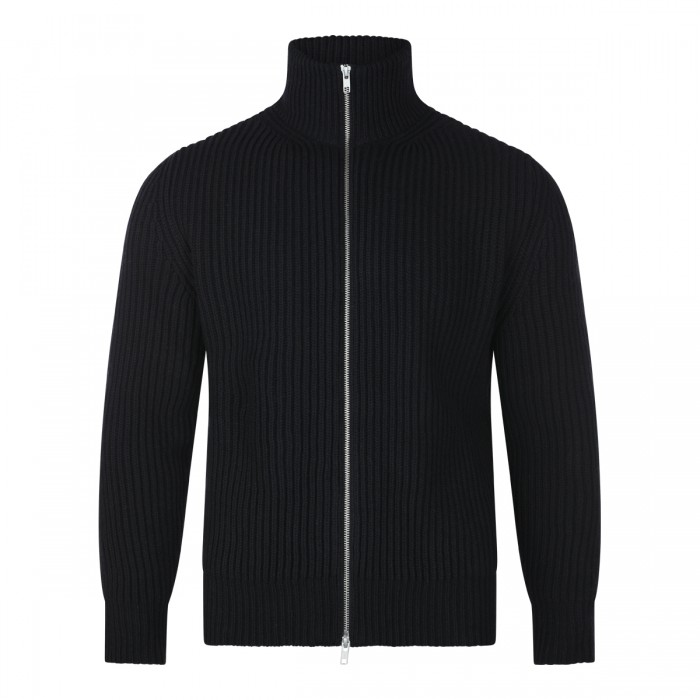 BLACK WOOL SWEATER