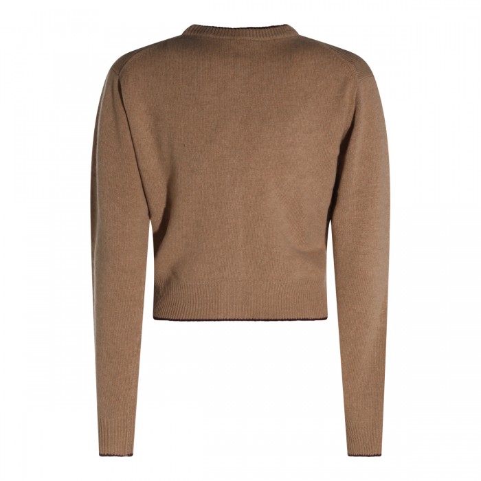 BLEACHED BROWN WOOL AND... 2