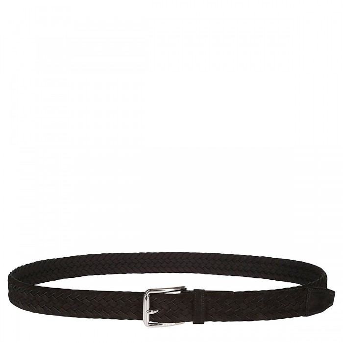BLACK LEATHER BELT 2
