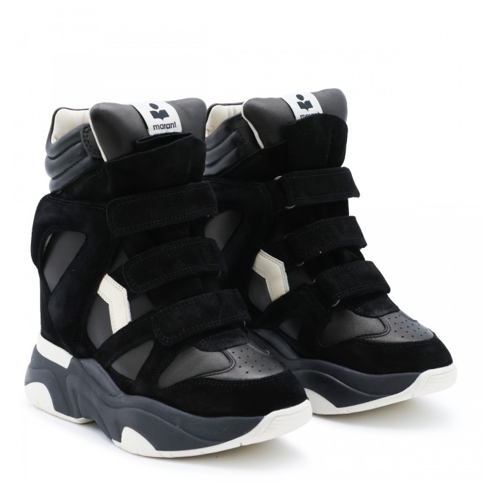BLACK SUEDE BALSKEE SNEAKERS 2