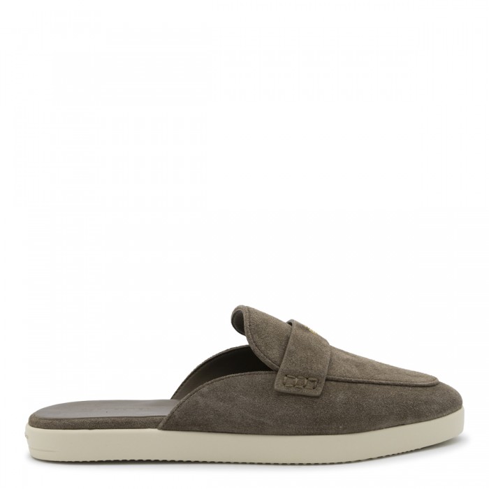 BROWN LEATHER LOAFERS