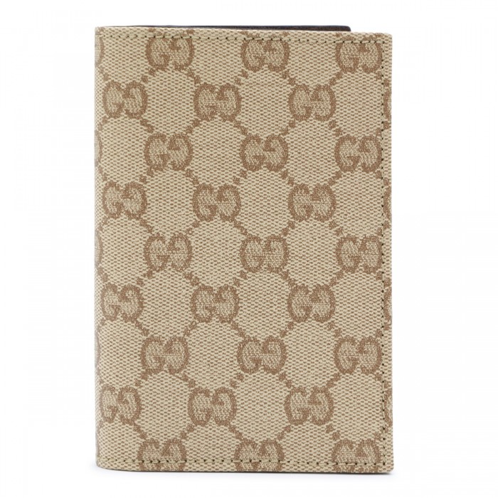 BEIGE CARD HOLDER