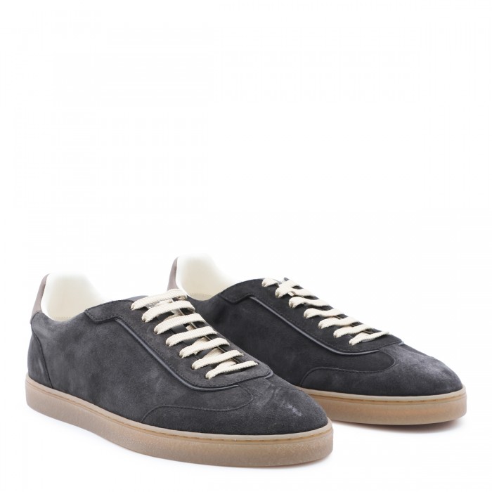 BROWN LEATHER SNEAKERS 2