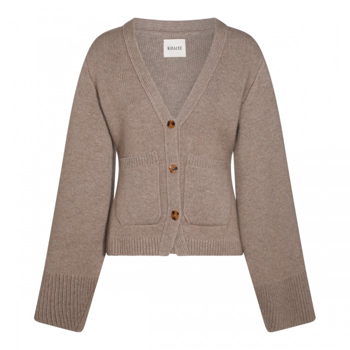 BEIGE CASHEMRE KNITWEAR
