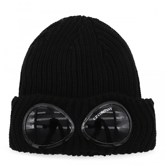 BLACK WOOL HAT