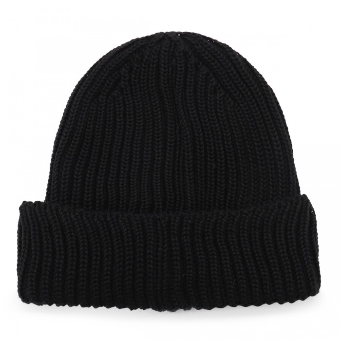 BLACK WOOL HAT 2