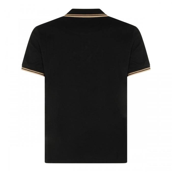 BLACK COTTON CLASSIC POLO... 2
