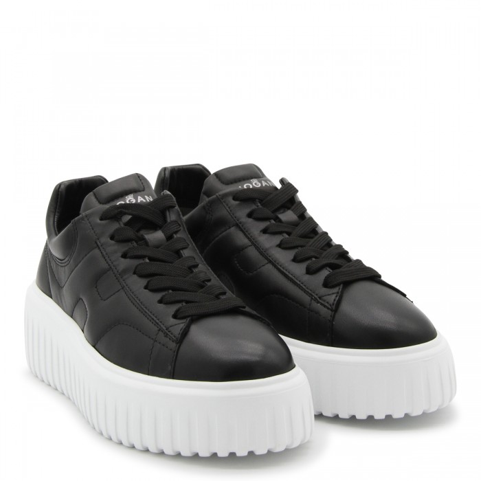 BLACK AND WHITE LEATHER... 2