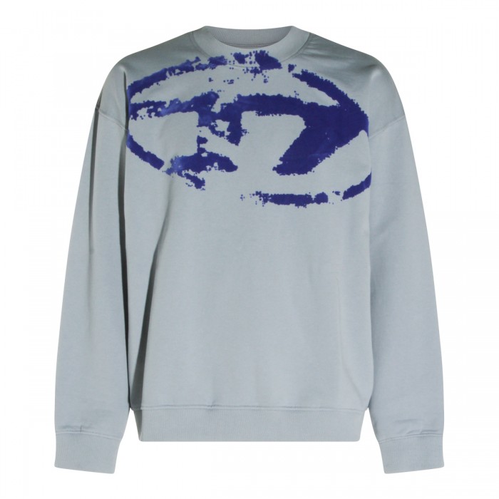 POWDER BLUE COTTON SWEATSHIRT