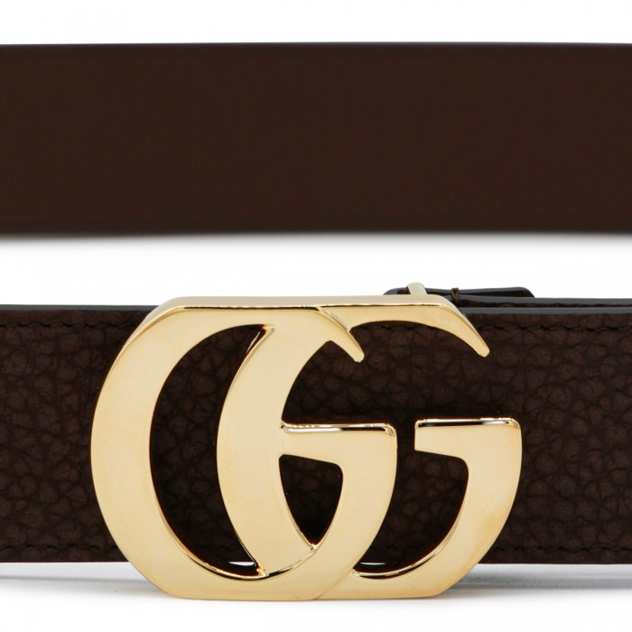 BROWN LEATHER BELT 2