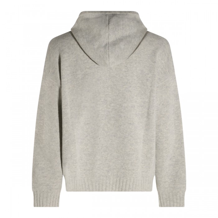 GREY WOOL KNITWEAR 2