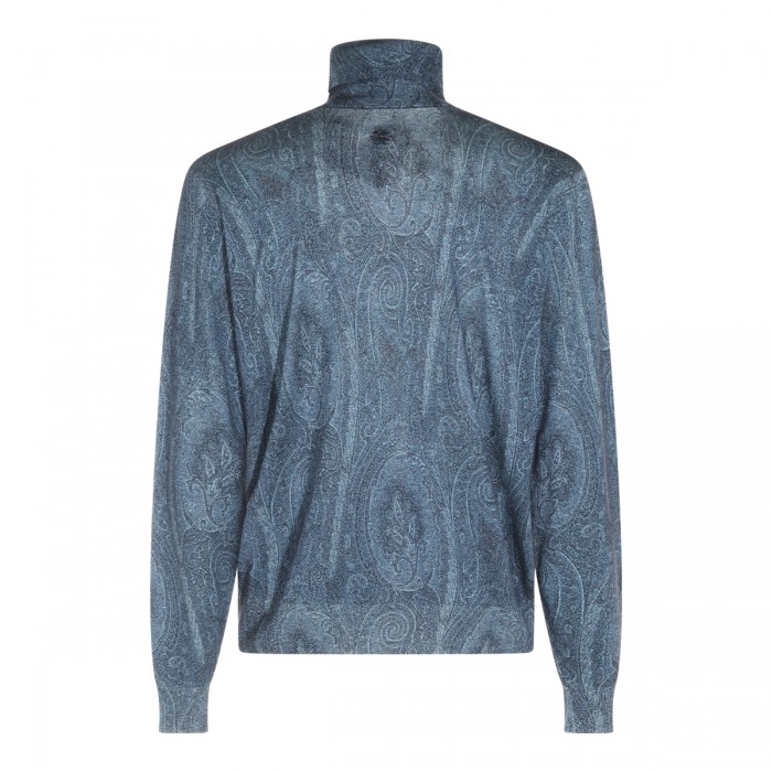 LIGHT BLUE SILK AND... 2