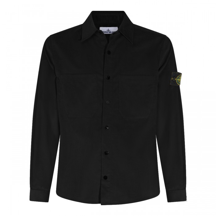 BLACK COTTON SHIRT