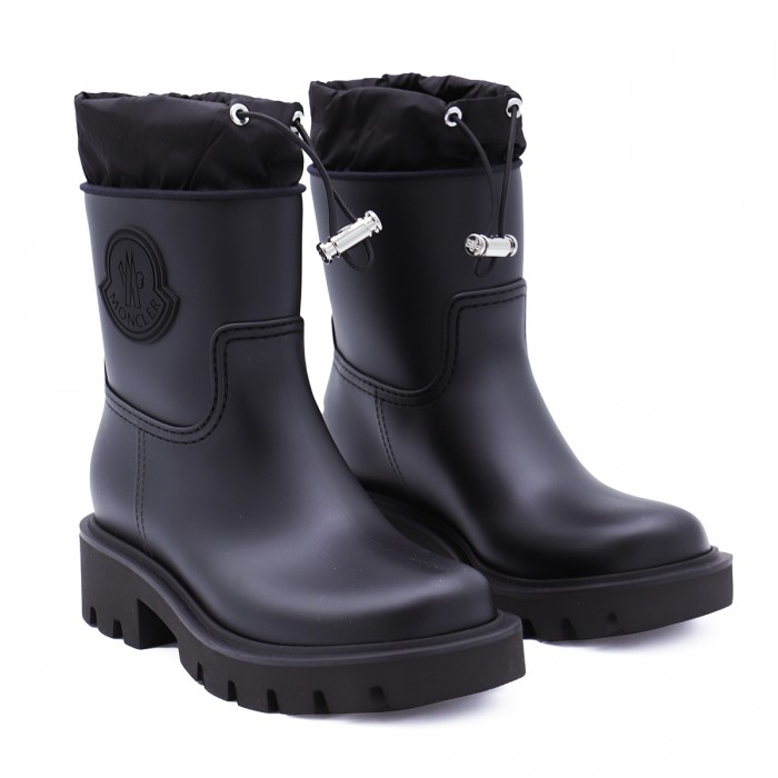 BLACK KICKSTREAM RAIN BOOTS 2