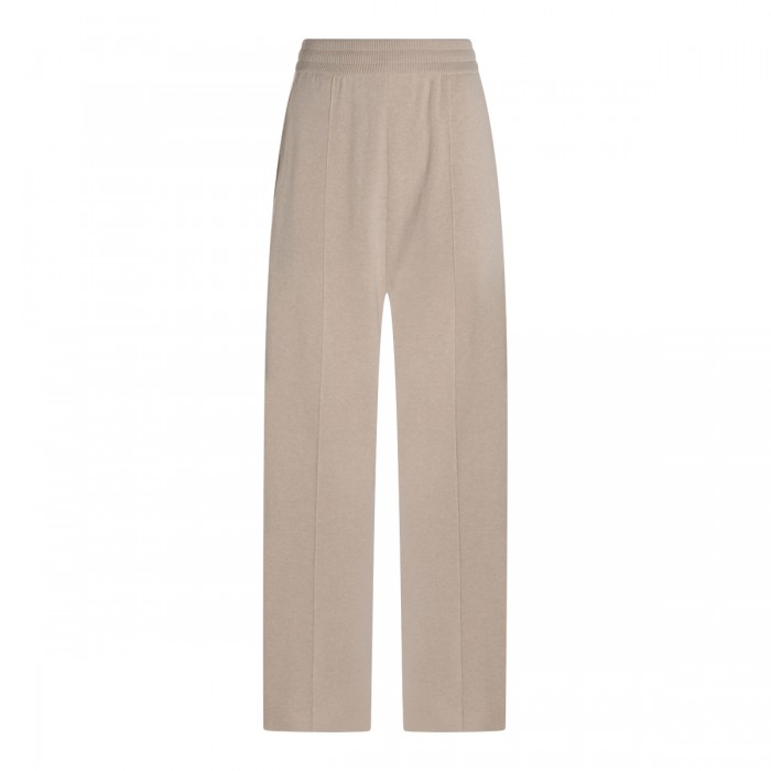 BEIGE VIRGIN WOOL AND...