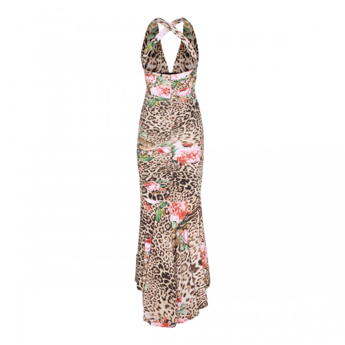 NATURAL PRINT DRESS 2