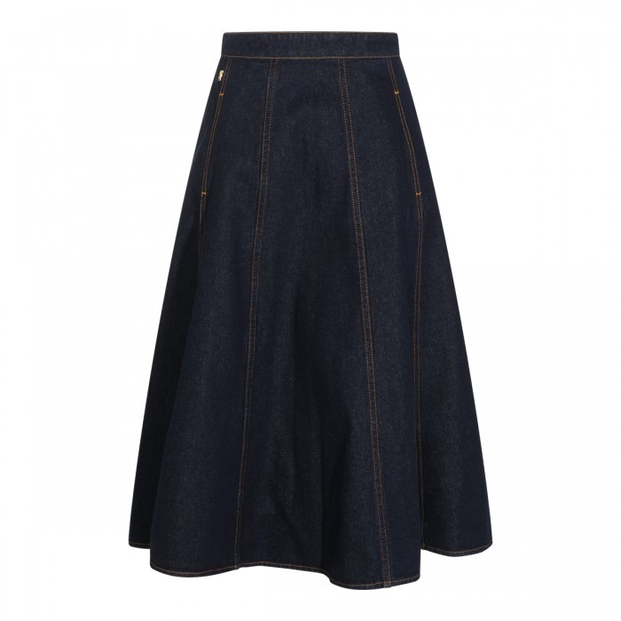 DENIM LONG SKIRT 2