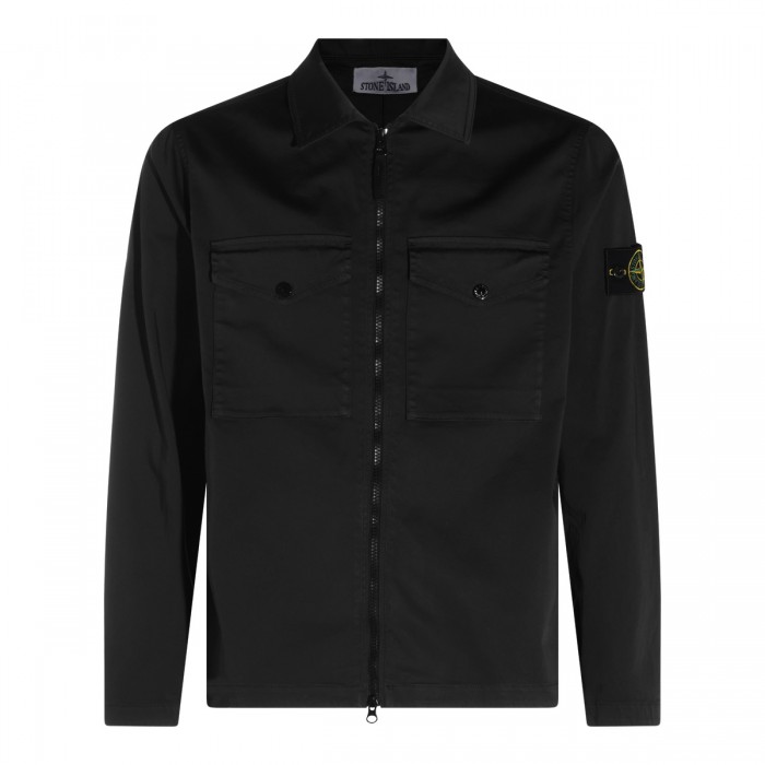 BLACK COTTON SHIRT