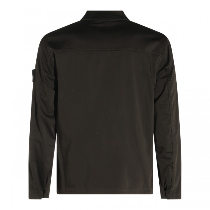 DARK GREEN COTTON SHIRT 2