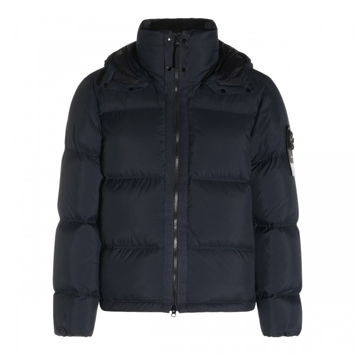 DARK BLUE DOWN JACKET