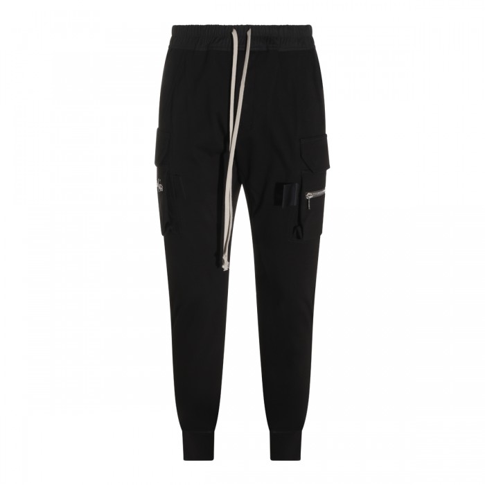 BLACK COTTON MASTODON PANTS