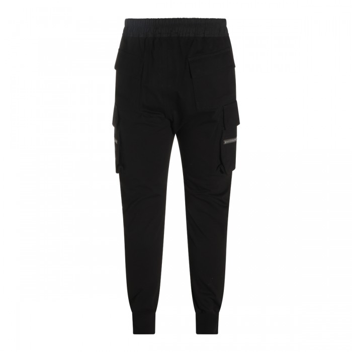 BLACK COTTON MASTODON PANTS 2