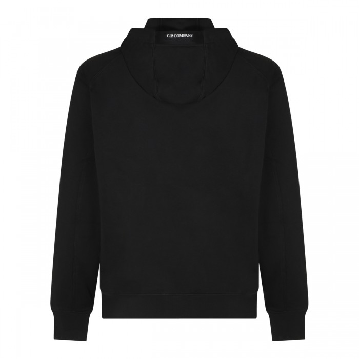 BLACK COTTON SWEATSHIRT 2