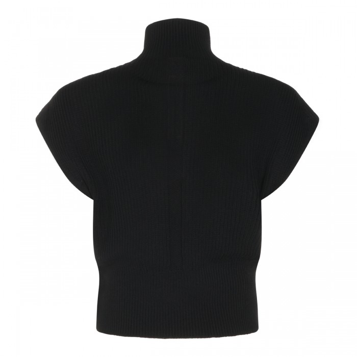 BLACK WOOL KNITWEAR 2