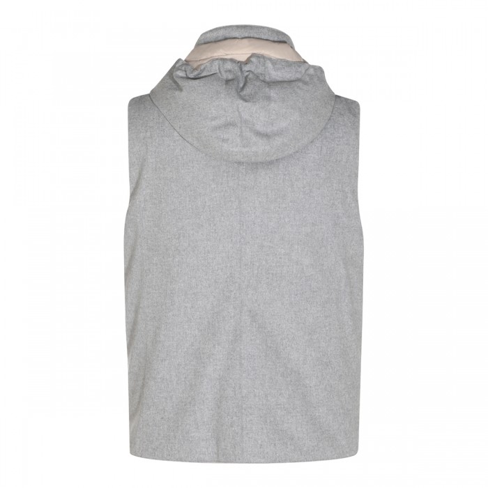 GREY WOOL DOWN JACKET 2
