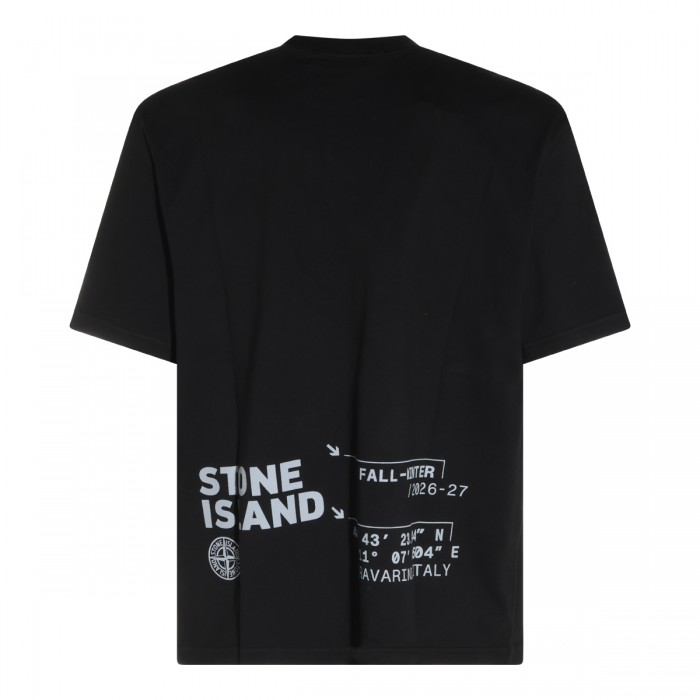 BLACK COTTON T-SHIRT 2