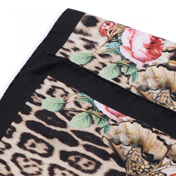 NATURAL SILK ANIMALIER SCARF 2