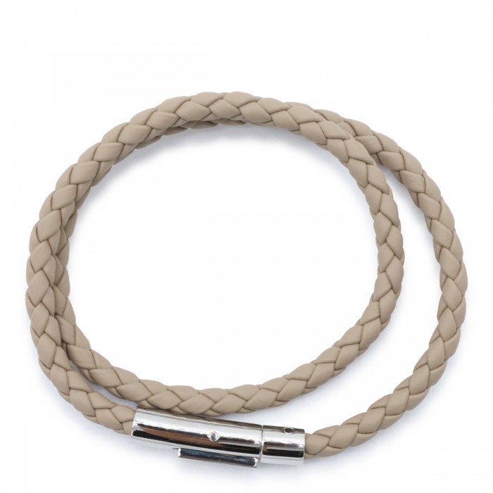 BEIGE LEATHER BRACELET 2
