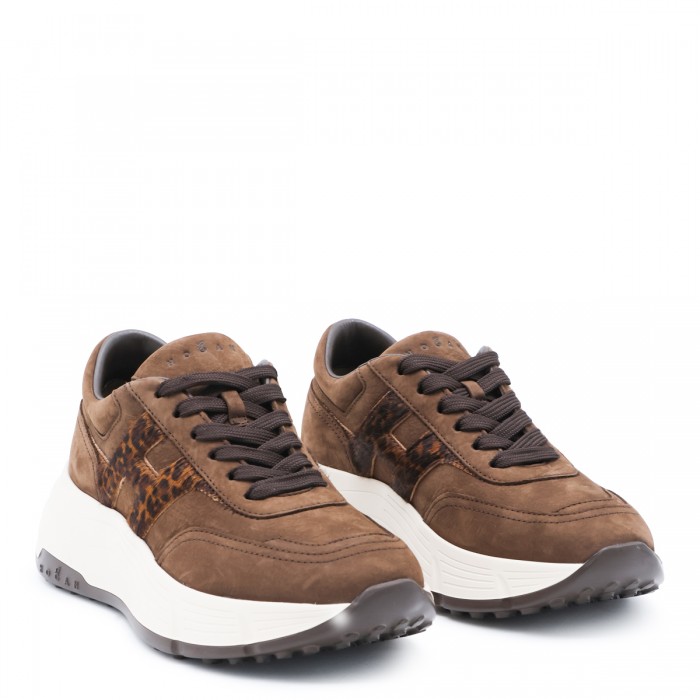 BROWN SUEDE HI-FI SNEAKERS 2