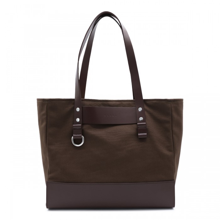 BROWN TOTE BAG