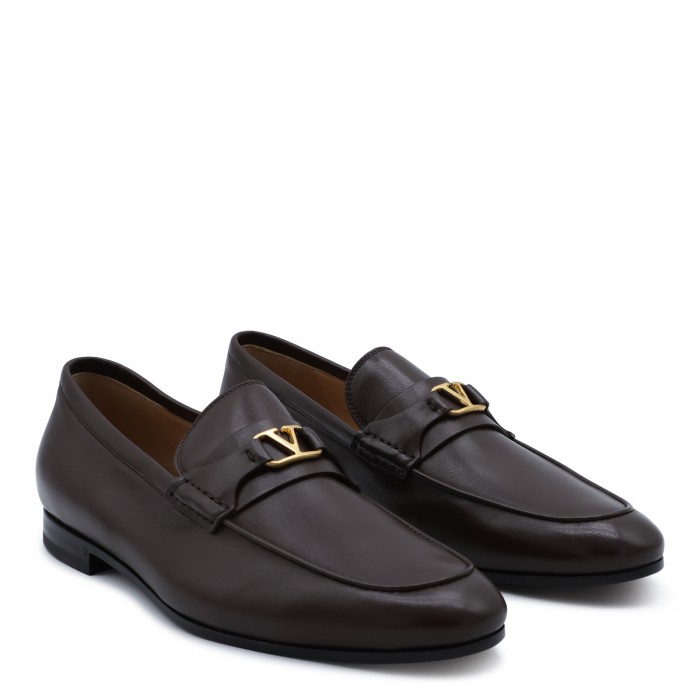 BROWN LEATHER VLOGO... 2
