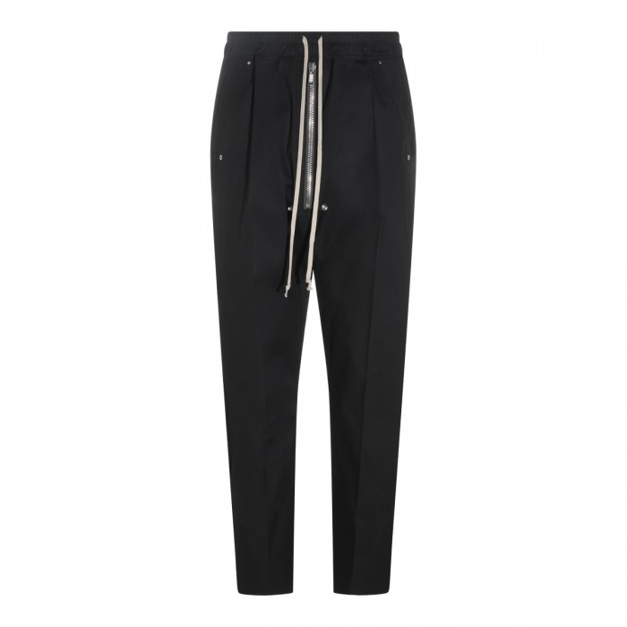 BLACK COTTON STRETCH BELA...