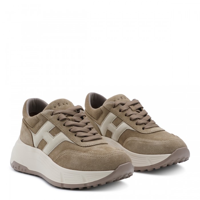 BEIGE SUEDE HI-FI SNEAKERS 2