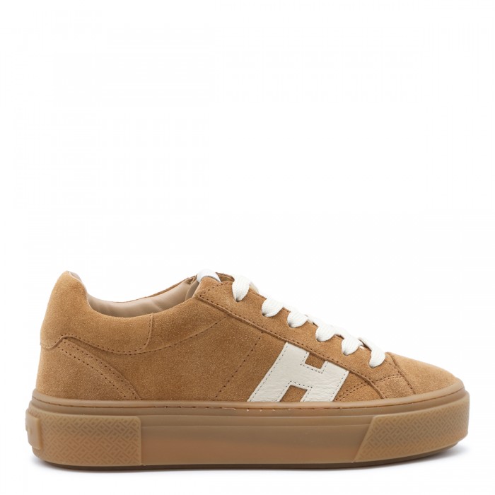 BEIGE SUEDE CROSSWIND SNEAKERS