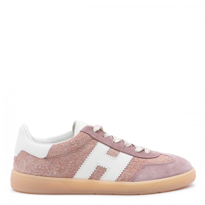 PINK SUEDE COOL SNEAKERS