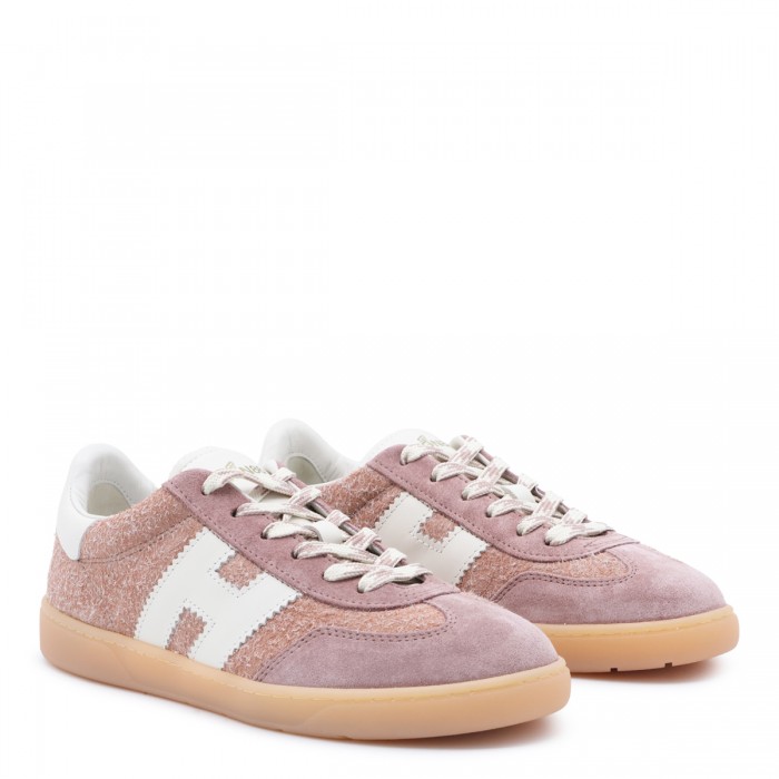 PINK SUEDE COOL SNEAKERS 2